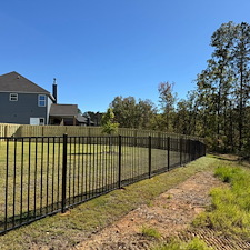 Shadowbox-Aluminum-Fence-Installation-in-Evans-GA-Privacy-Curb-Appeal-Experts 2